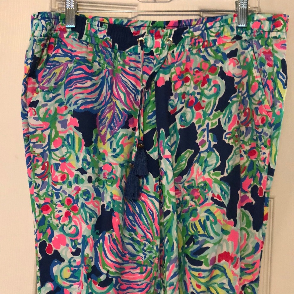 Lilly Pulitzer EUC cotton ankle pants